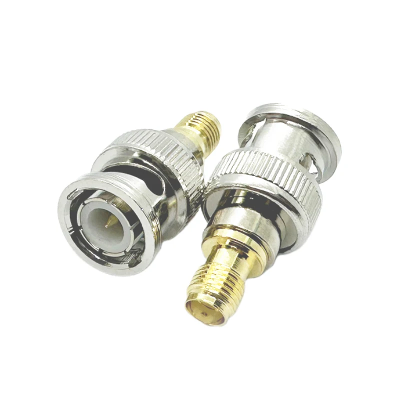Großhandel 10 Stück/Lot BNC RF Koaxialstecker SMA Buchse auf Q9 BNC Stecker Koaxialkabeladapter für Funkantennen – Detail 4