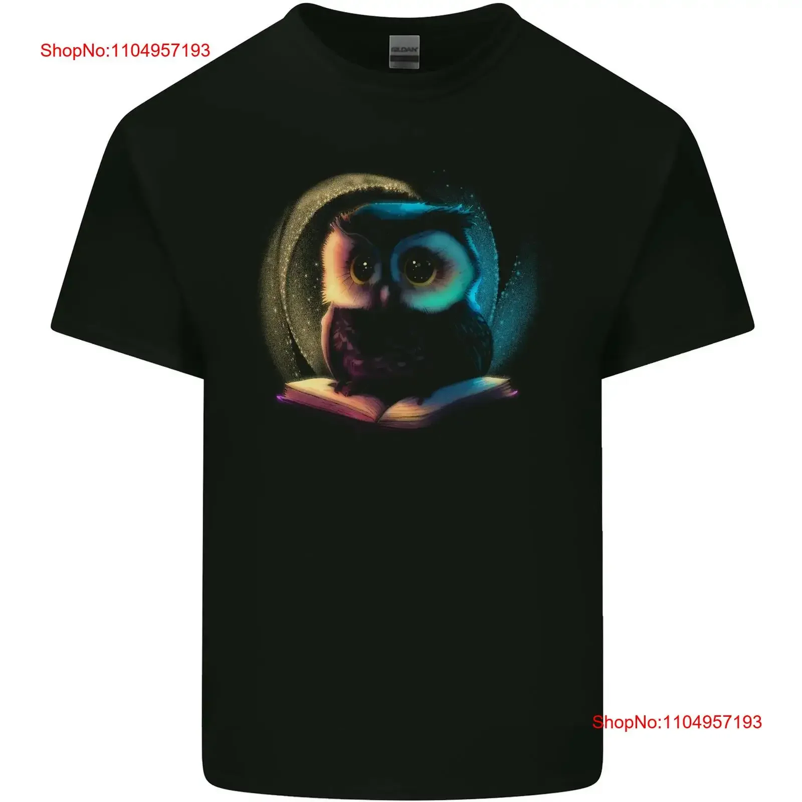 

Мужская легкая хлопковая футболка с изображением совы читающего книжного червя, винтажный стираный топ для повседневной носки, дизайнерская одежда, универсальная