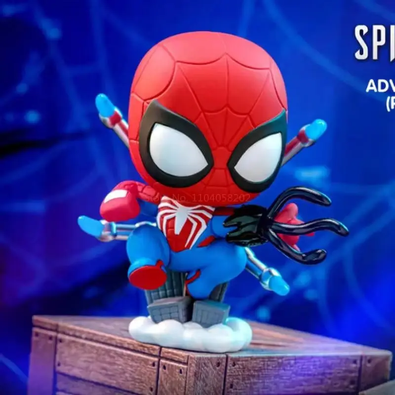 Em estoque figuras de ação da marvel homem aranha 2 veneno cosmi mini dollcollectible modelo gk anime decoração periférica brinquedo