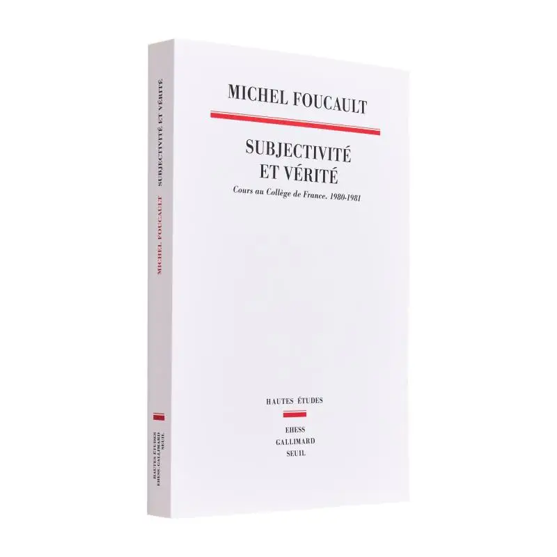 

Subjectivity And Truth Michel Foucault Seuil 9782020862592 Book