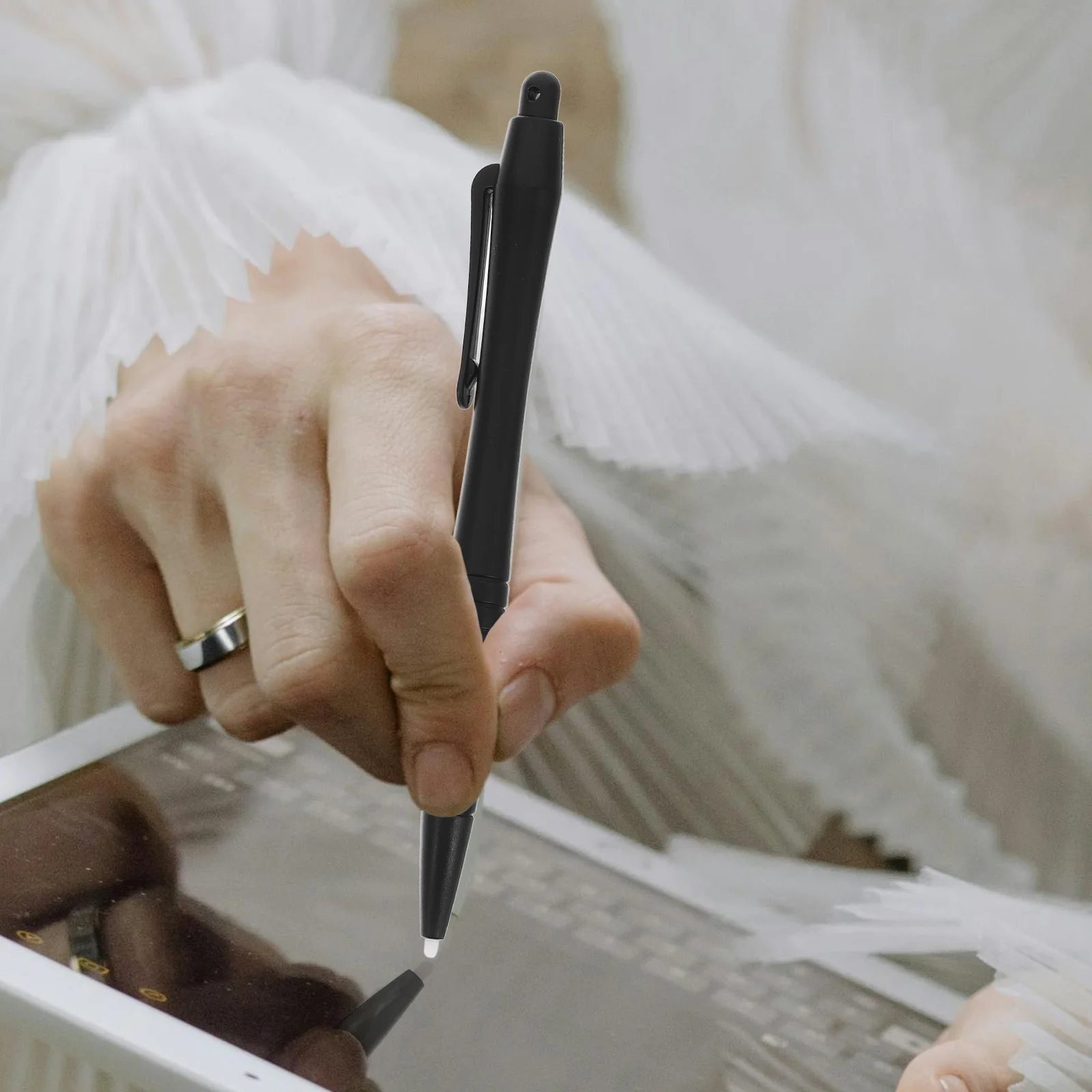 

6 шт. многоразовые стилусы для детей, ЖК-планшет для рисования, легкая сенсорная ручка для рисования, письма на сенсорных экранах, универсальная посадка