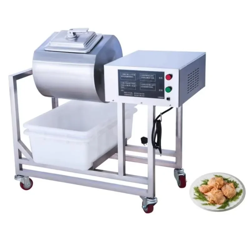 Electric Vacuum Food Marinator Tumbling Meat and Vegetable Tenderizer Pickled Machine