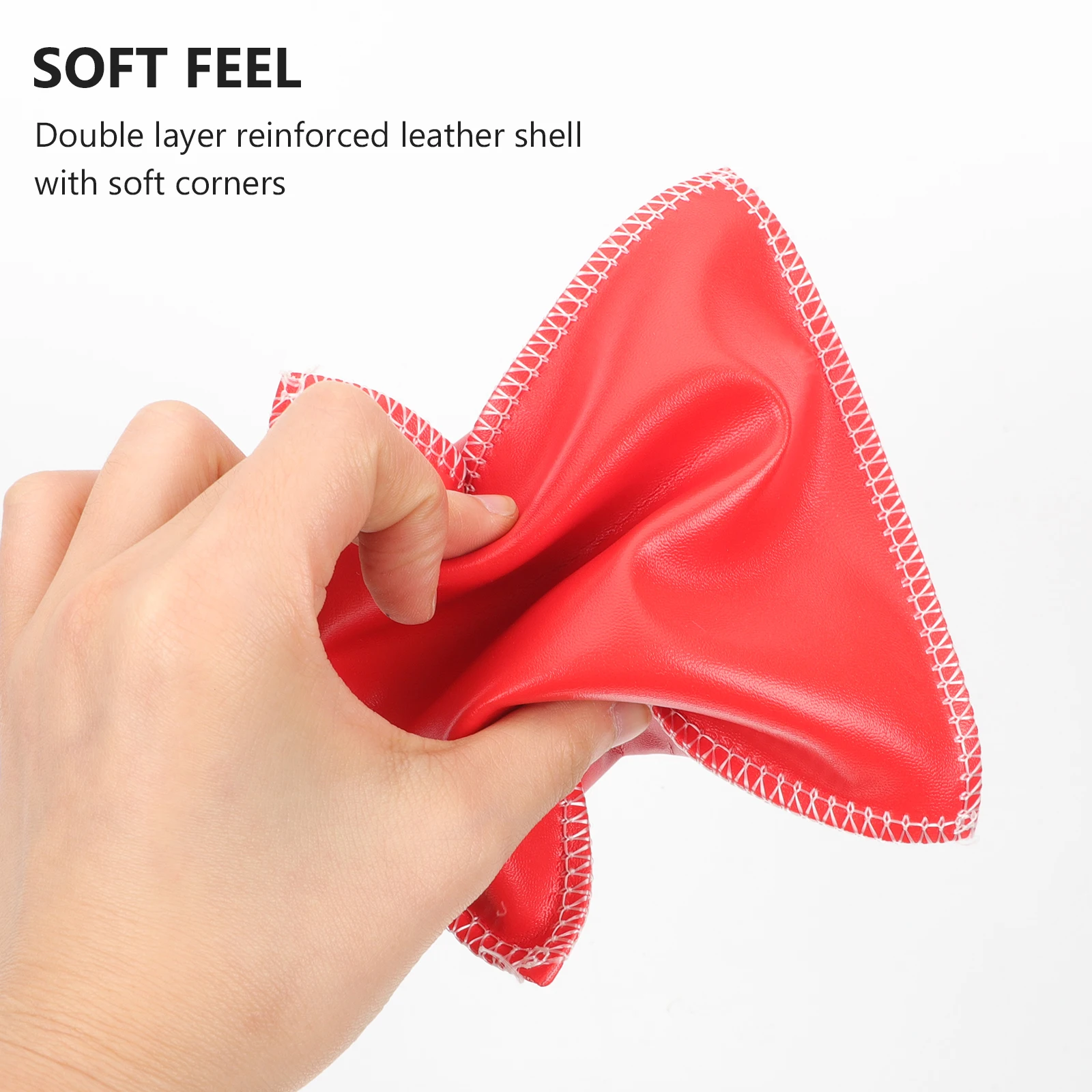 

6 Pcs Bean Bag Digital Sandbag Corn Hole Bags Small for Kids Tossing Giant Beanbag Child