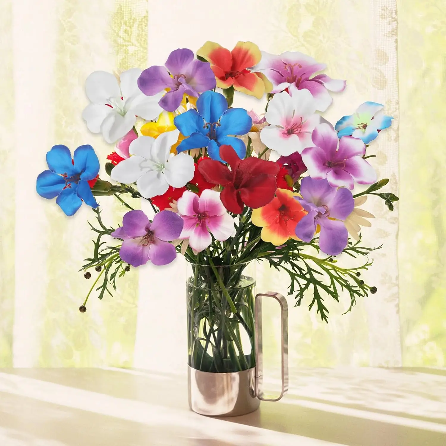 الزهور وهمية الورود السائبة الزهور الاصطناعية للحرف اليدوية السحلية صغيرة صغيرة زهور الحرير الورد فو ورد من الأقمشة DIY بها بنفسك ديكور الزفاف