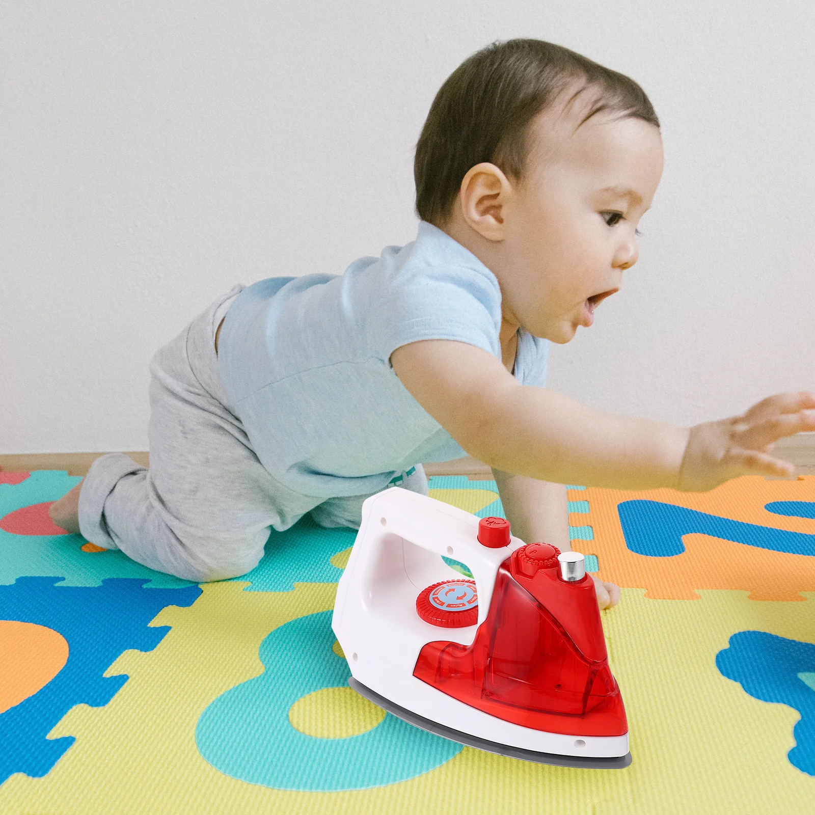 1pc ferro elétrico para crianças simulação educacional eletrodomésticos jogo role play ferramenta aprendizagem das crianças cozinha