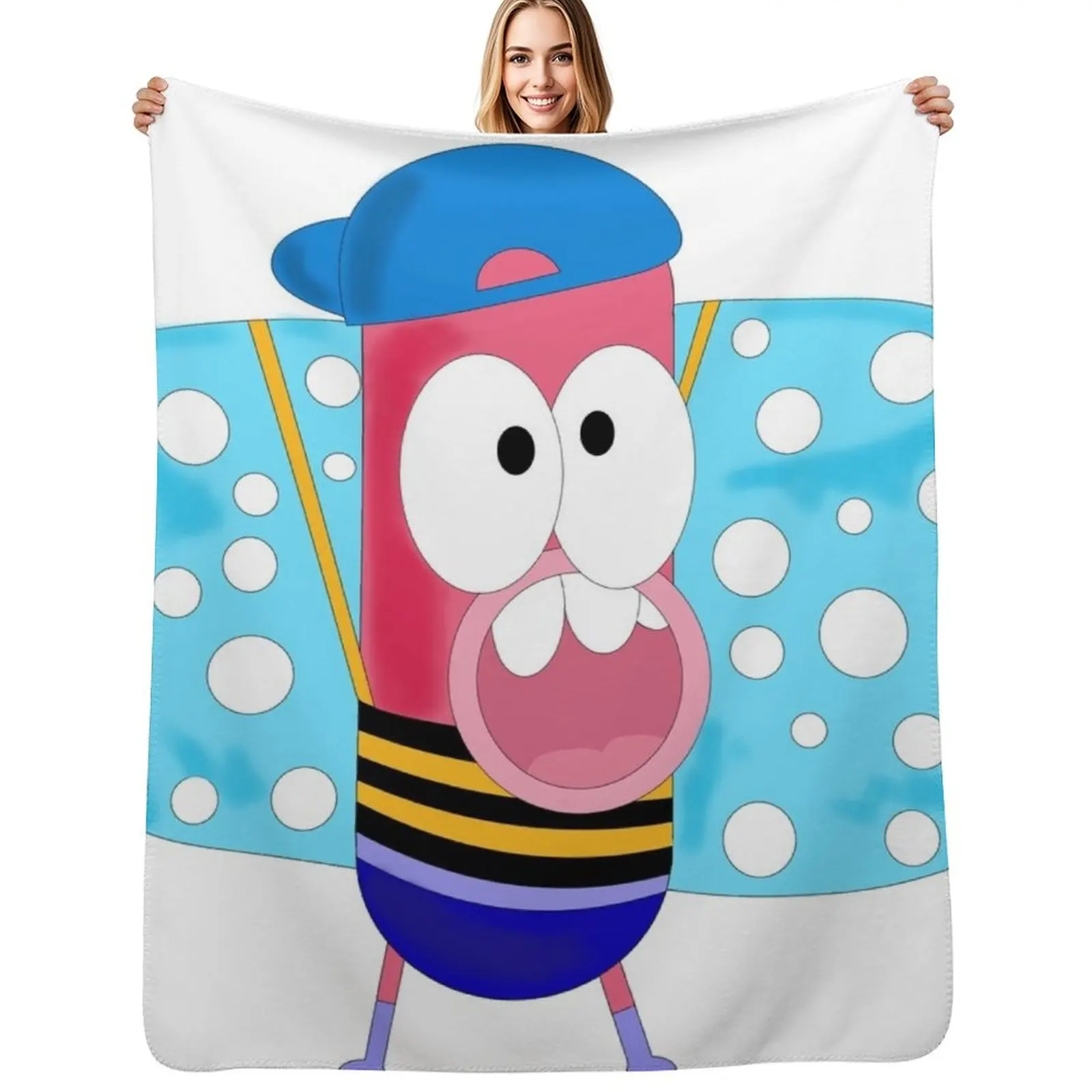 

Pinky Malinky Throw Blanket Nap Luxury Blankets