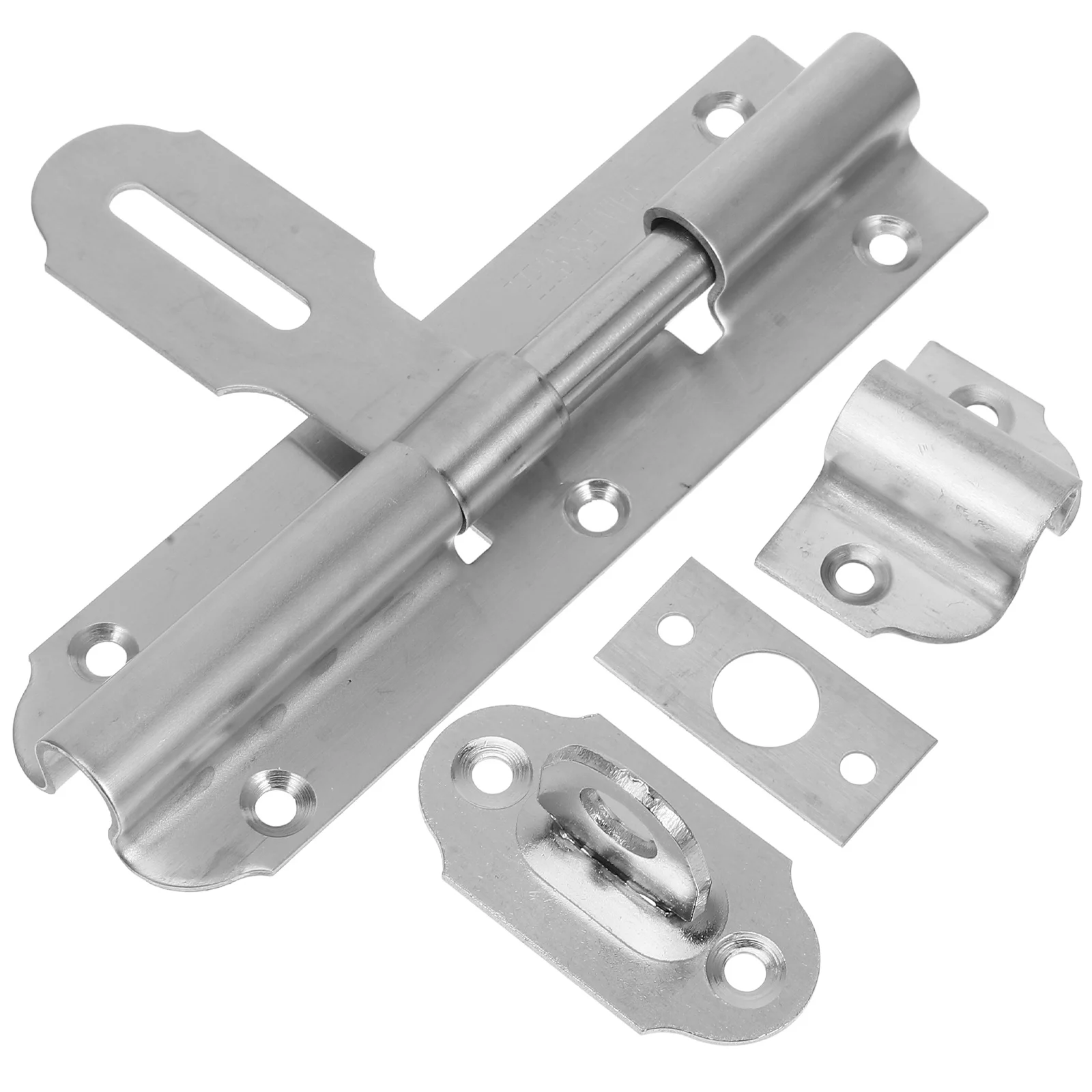 

Stainless Steel Slide Latch Door Lock Heavy Duty Bolt for Inside Gate Smooth Versatile Barrel Bolt Slide Locks BoltLatch Door