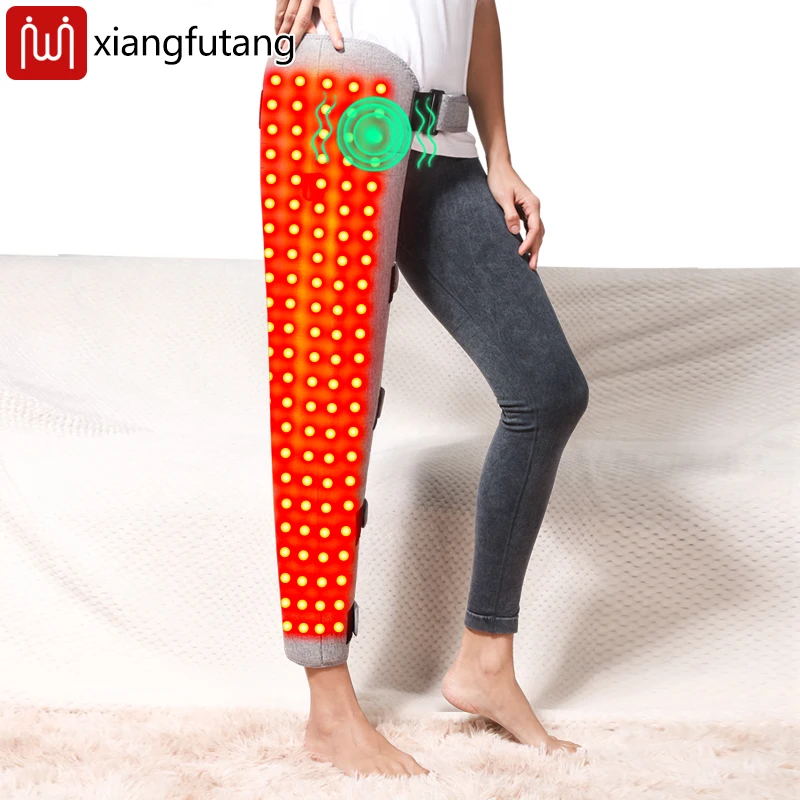 

Red Light Therapy Electric Heating Hip & Leg Wrap - Relieve Muscle Pain and Keep Warm Electric Heat Therapy Pad Muscle Strain