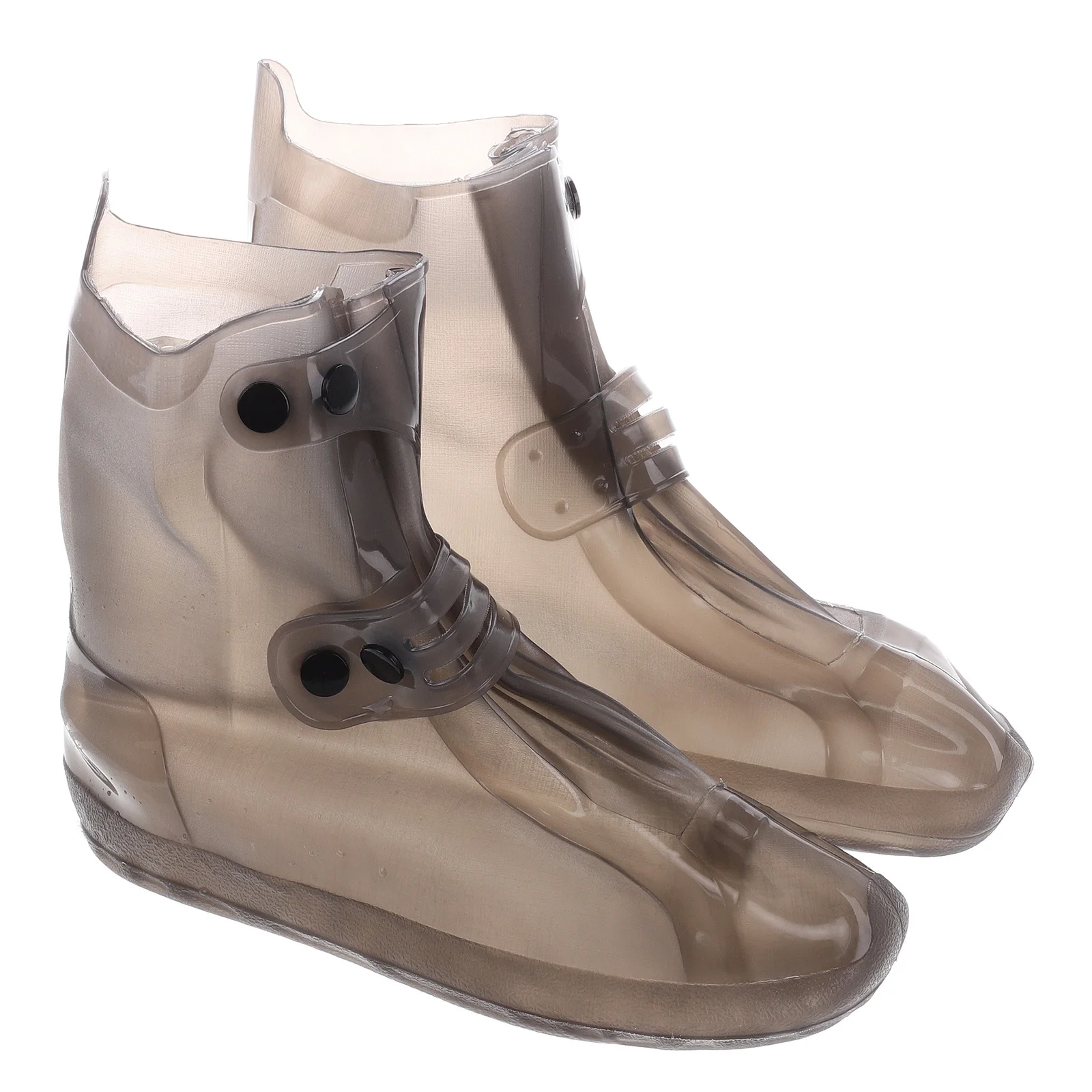 1 زوج أغطية الحذاء المقاوم للماء غطاء أحذية المطر للنساء الرجال قابلة لإعادة الاستخدام سيليكون المضادة للانزلاق في الهواء الطلق ركوب الدراجات المشي الجري السفر