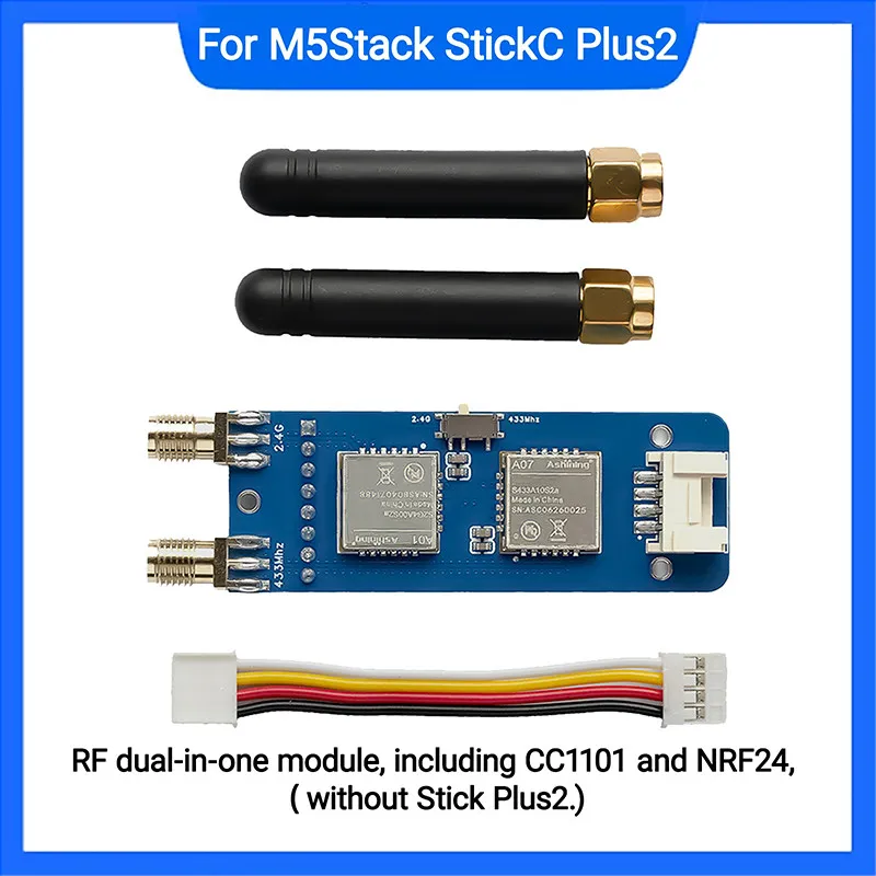 M5Stack M5StickC PLUS2 ESP32 Compact IoT Module CC1101 NRF24