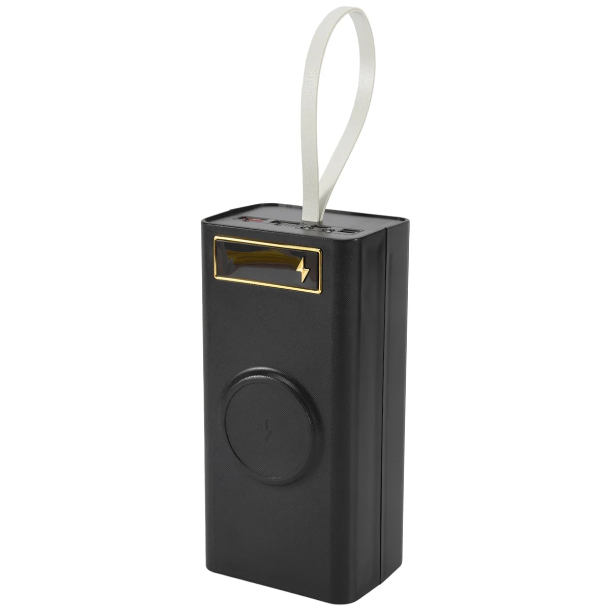 Caja de batería 21X18650, caja de Banco de energía sin soldadura PD-QI con luz, caja de carga de batería 18650, funda DIY portátil desmontable