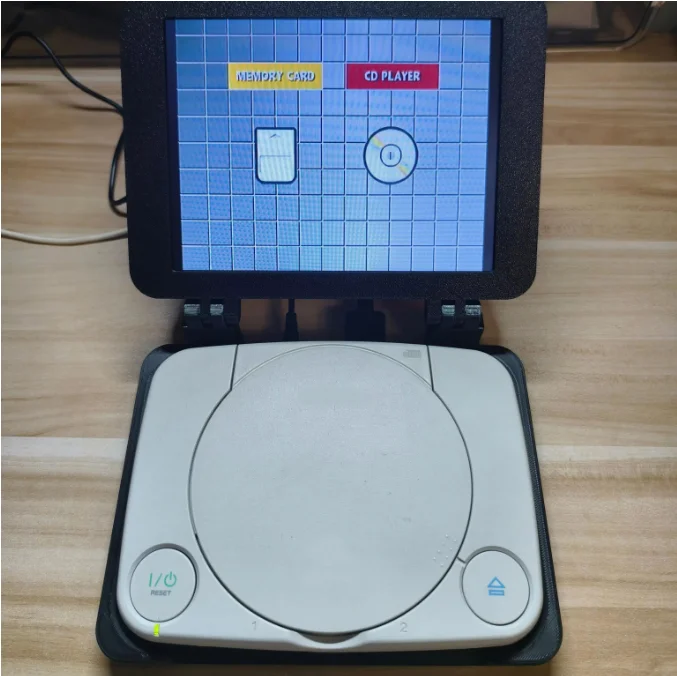 8Inch PSONE Retro Arcade Game Console Portable LCD Display Mini Monitor With Stereo For PSONE image 3