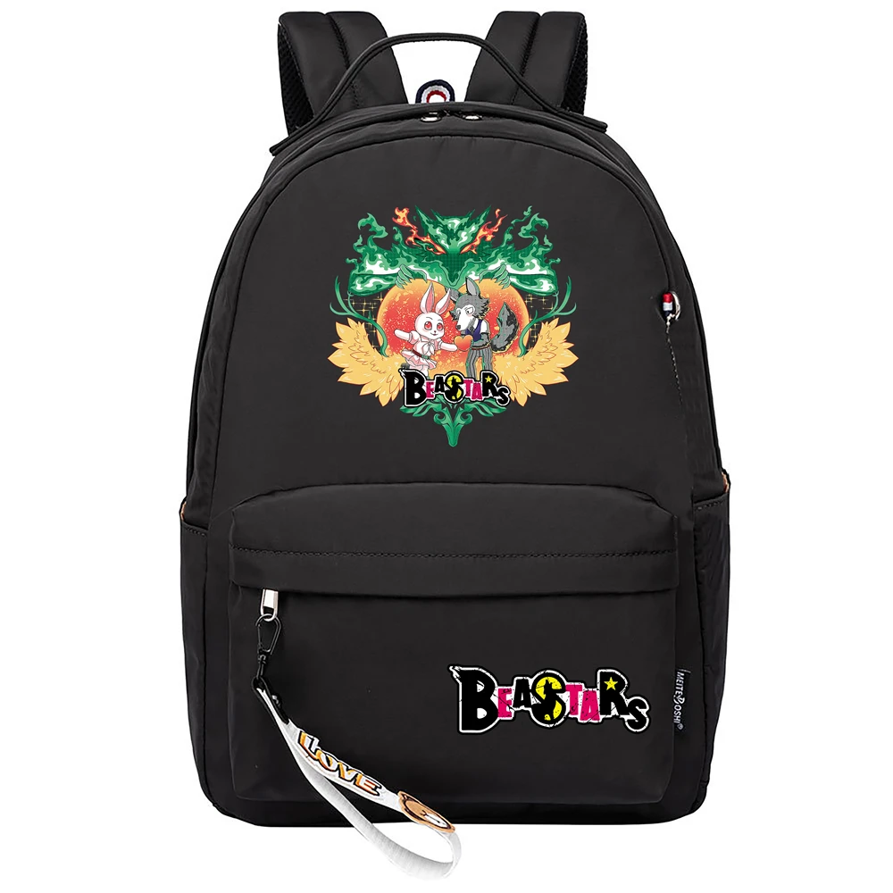 

BEASTARS Kawaii Animals School Bags Candy Color Cute Bookbag Women Pink Travel Backpack Rabbits Nylon Daypack Laptop Bagpack