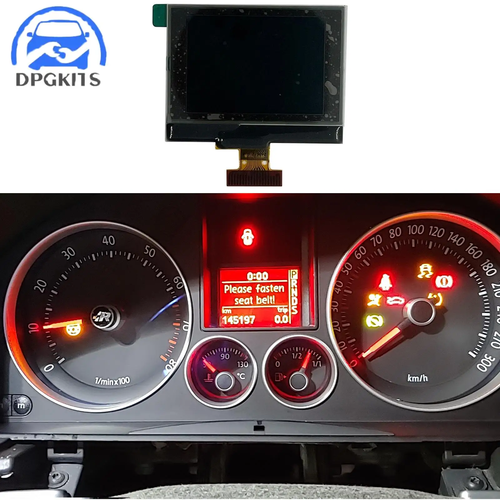 

DPGKITS 1Pcs Instrument Panel LCD Display Suitable For Volkswagen Golf V/Touran/Pasat/Jetta 1TD920862 92290206 Wholesale