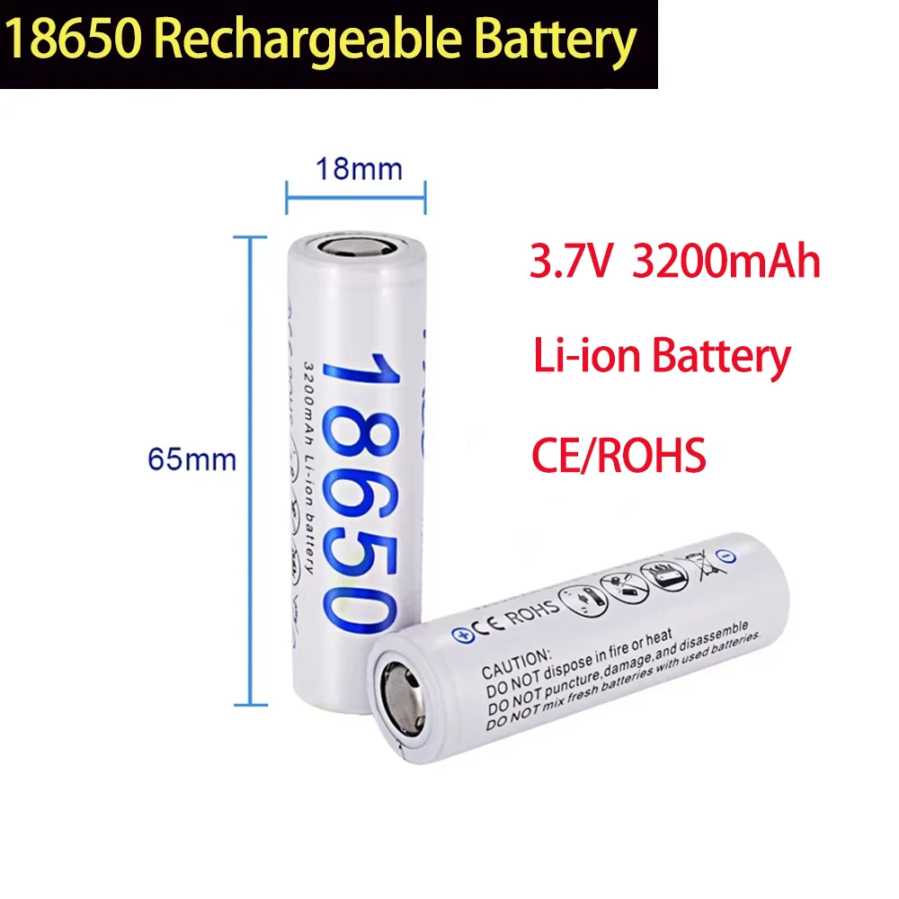 Batterie Lithium 18650 3200 mAh 3,7 V 32 A La Solution Idéale pour les Équipements Haute Puissance