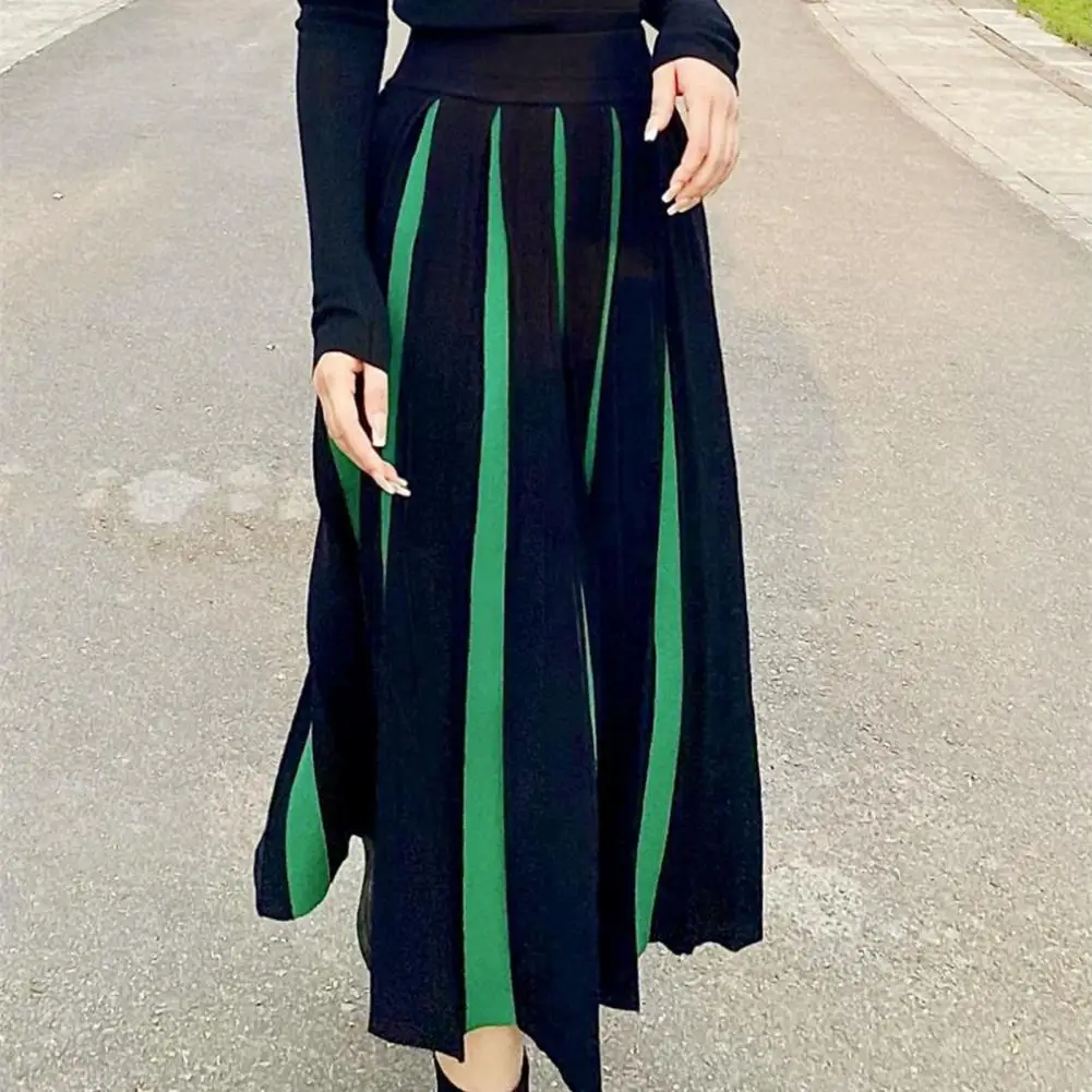 

Women's Casual Boho Skirts New Spring Summer Fashion Vintage Loose Elastic Waist Ethenic Style Beach Maxi Skirt Comfortable