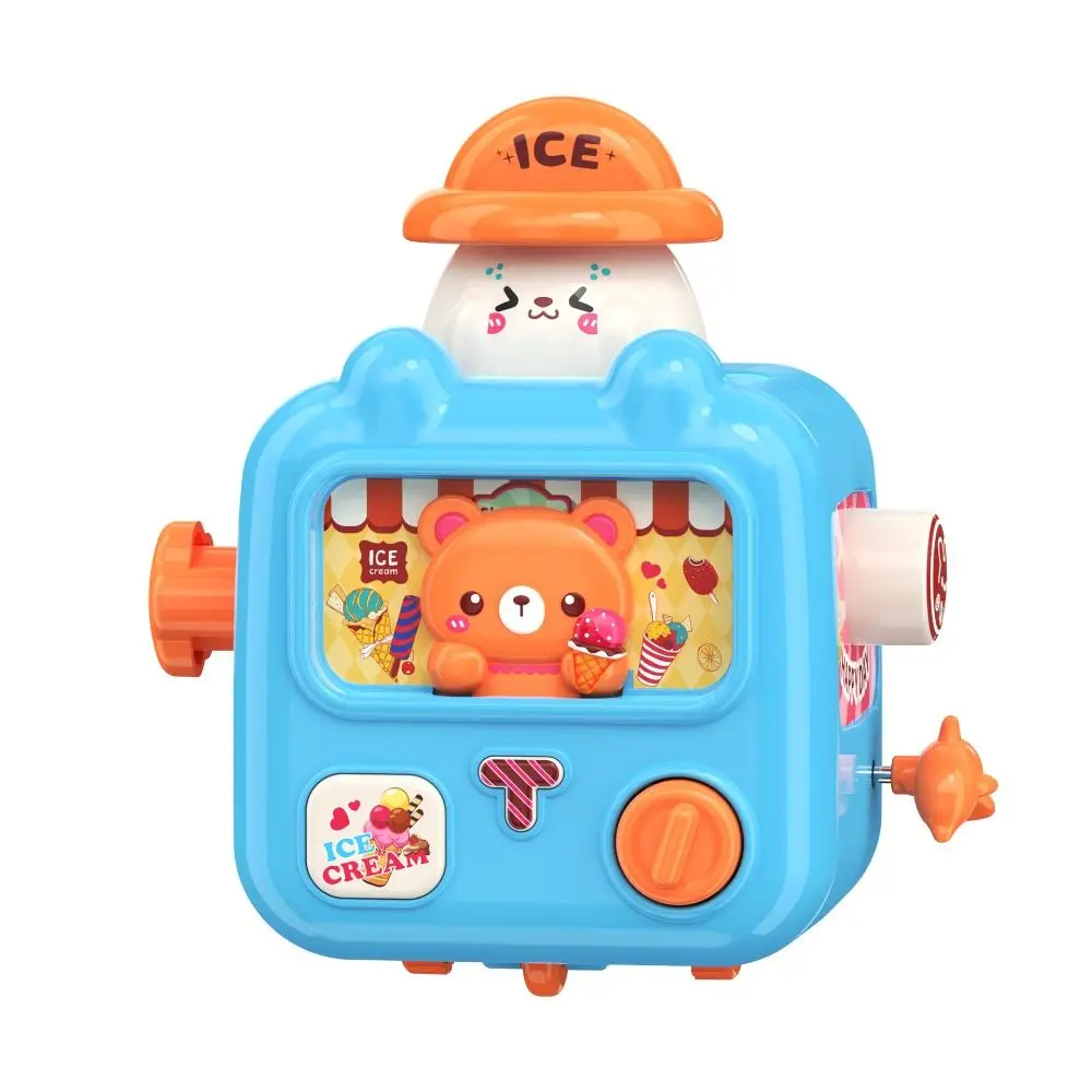 Cartoon Animal Inertia Toy Car Mixer Excavator Construction Trucks Ladder Truck with Whistle Mini Inertial Engineering Car Toys