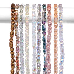 6mm Faceted Half Round Shape Austrian crystal Loose Faceted Bead For Bracelet Necklace Fashion Jewelry DIY Handmade Crafts