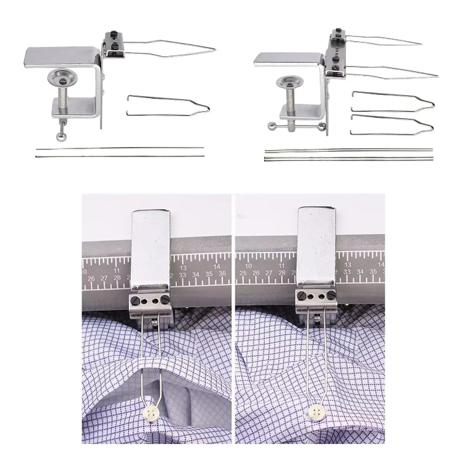 

Button Installation Aid Manual Clip Tool for Clothing Production