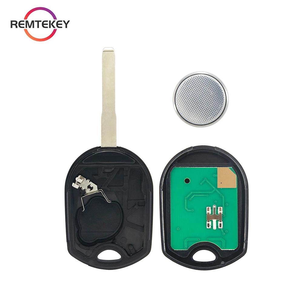 REMTEKEY Remote Car Key Fob 3/4/5 Button 315MHz 4D63 80bit Chip HU101 Blade for Ford Fiesta Escape Focus C-Max Transit Connect