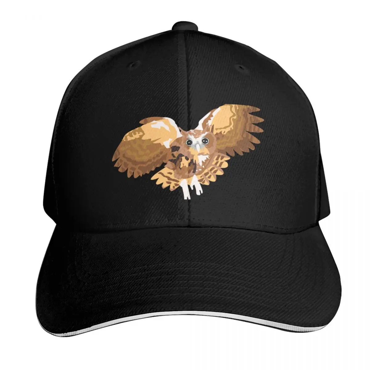 Owl Screech Owl Birds Owls Flying Owl Baseball Cap Lightweight Packable Gift for Him Her Casual Daily Wear