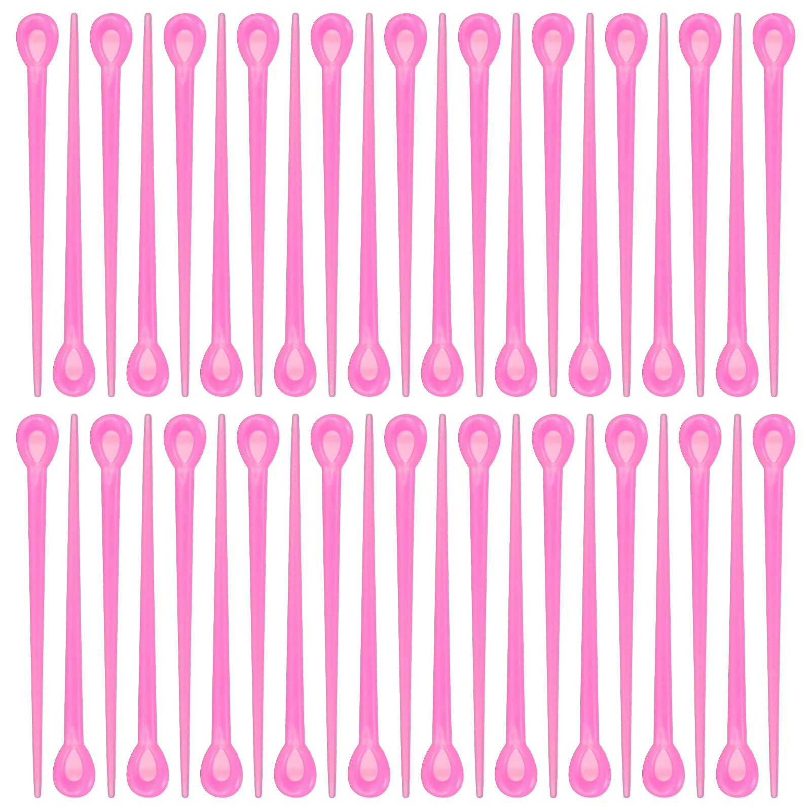 

2Packs Perming Needles Plastic Hair Pins for Curling Hair Long Strip Design Hairdressing Tools Perm Clips for Secure Roller