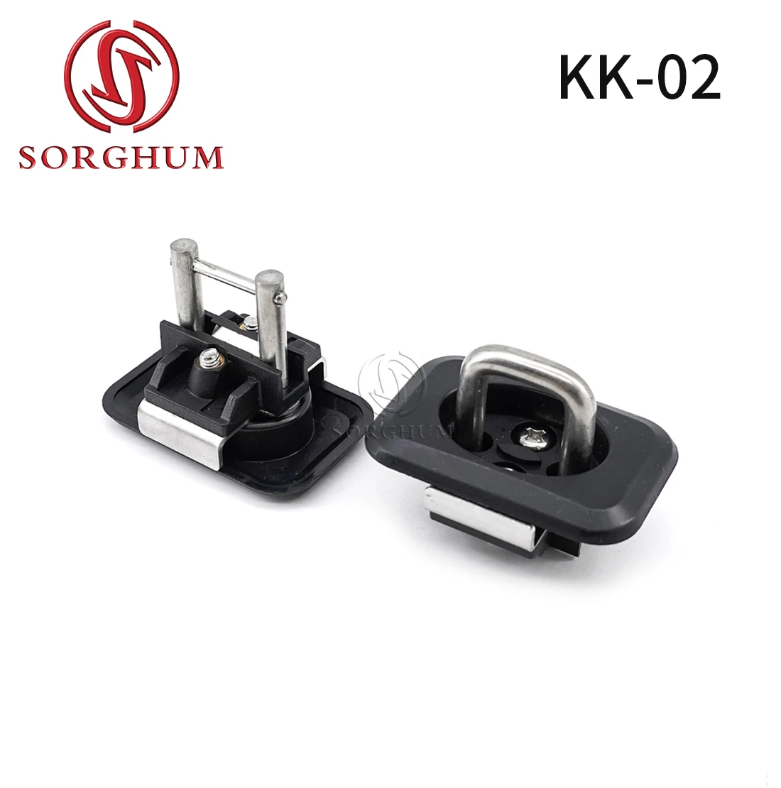 SORGHUM KK-02 For Toyota Tundra Bull Ring 4001 Pickup Truck Retractable Tie-Down Anchors Lock Buckle Fit Car Accessories Tools