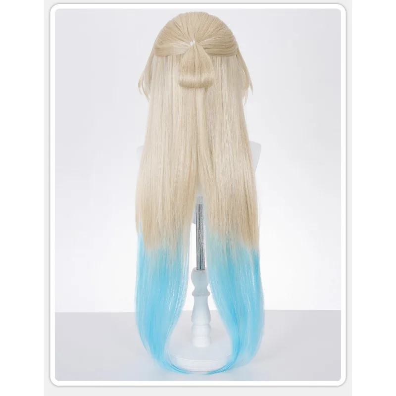 Game Honkai：Star Rail Pearl Cospslay Wig Anime Accessories Long Hair for Adult Women Halloween Party Roleplay Costume Props