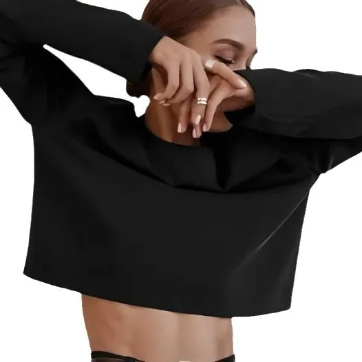 2024 New Autumn and Winter Casual Temperament Commuter Fashion Long-sleeved Trousers Solid Color Two-piece Set for Women