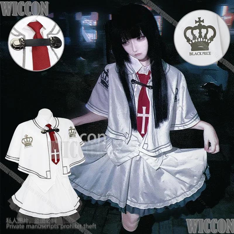 

Galgame Tsui No Sora Cosplay Zakuro Takashima Wonderful Everyday Down Japanese School Uniform Dress Festival Outfit Customized
