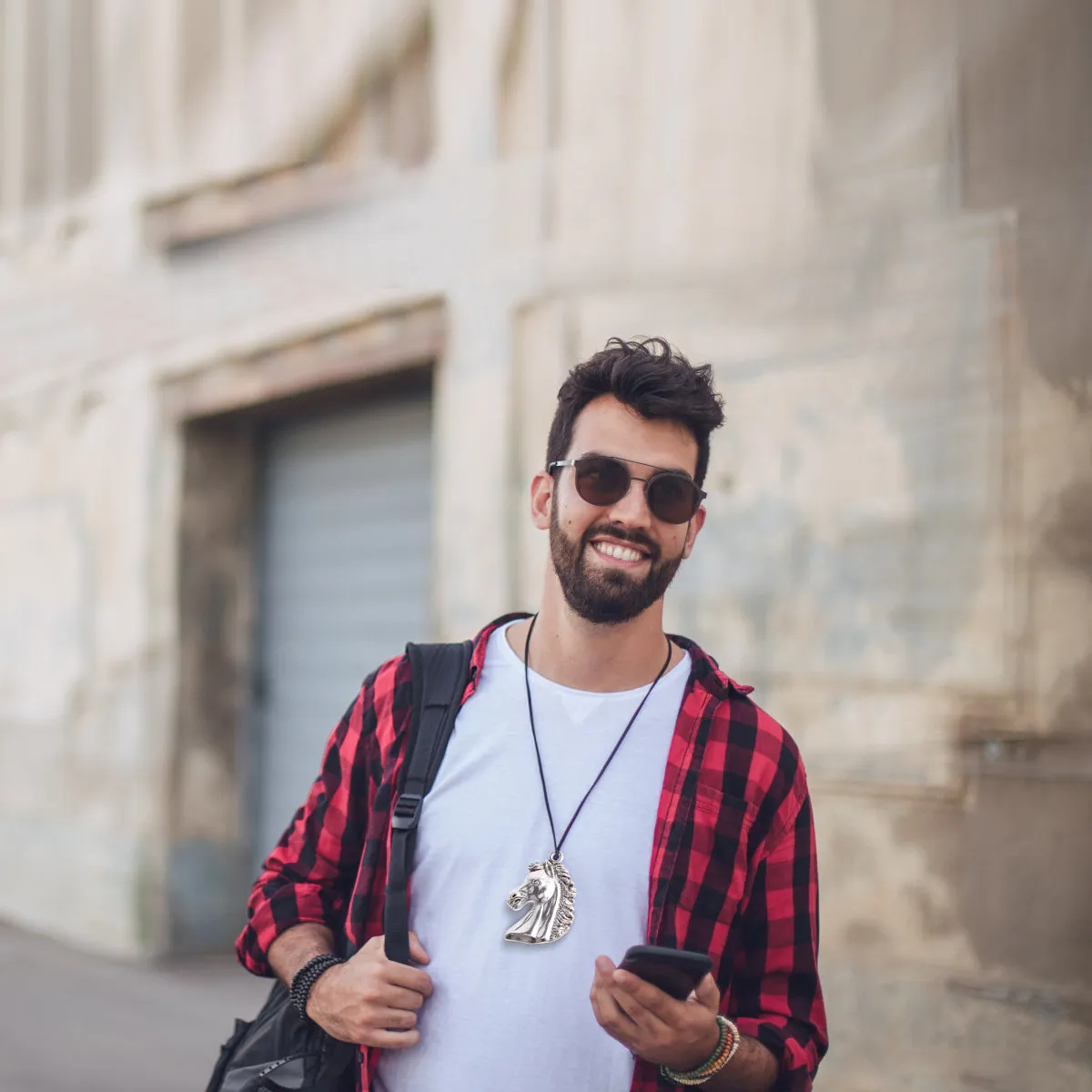 

40Pcs Vintage Horse Pendant Alloy Charm Necklace DIY Ornaments Accessories for Wedding Party Gifts Alloy Pendant