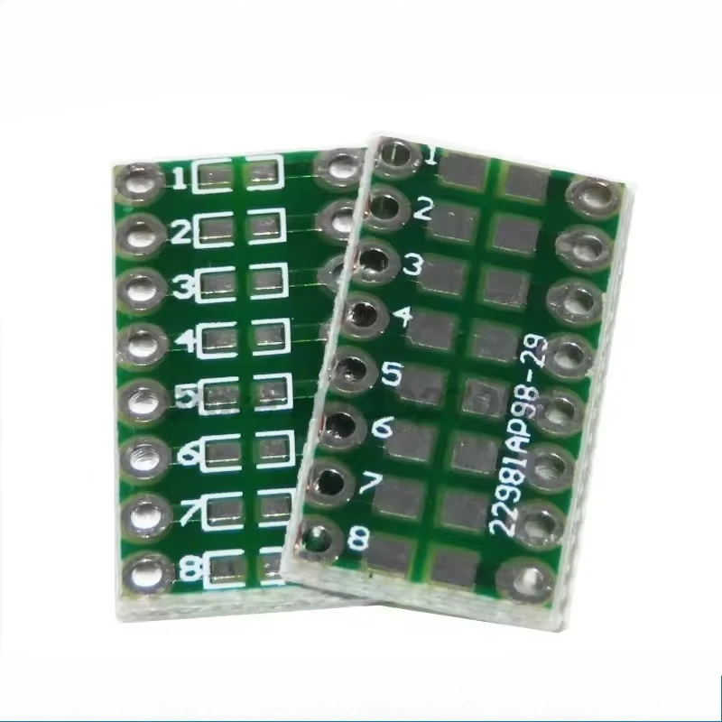 10pcs 2.54mm 0805 0603 0402 SMT DIP Adapter Converter Capacitor Resistor LED Pinboard FR4 PCB Board Pitch SMD SMT Turn To DIP
