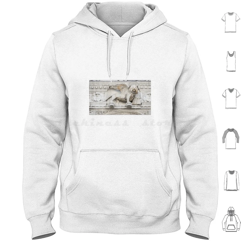 Classic Venetian-Saint Marks Winged Lion-Leone Alato Di San Marco Hoodies Long Sleeve Classic Venetian Saint Marks