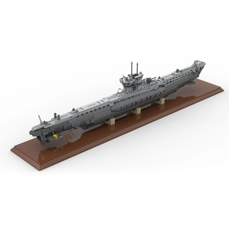 1929PCS MOC-226465 Tipo VIIC U-Boat Building Block Tecnico Adulti Modello Set di Mattoni Regali Creativi Multi Particelle Complesso GIOCATTOLI