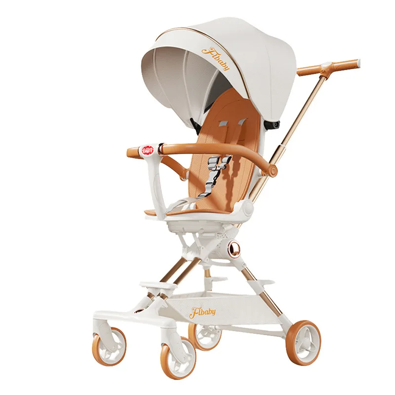 Baby Mini Walking Tool, Baby Can Lie or Sit New Lightweight and Ultra Light Walking Tool Foldable Children's Handcart