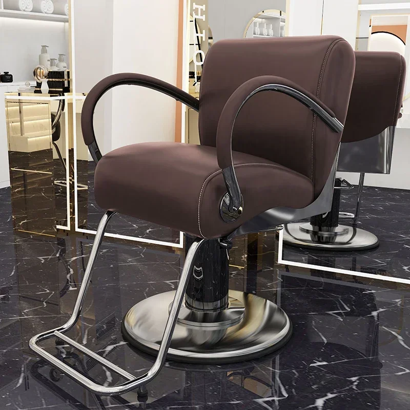 อุปกรณ์ Esthetician เก้าอี้ตัดผมอุปกรณ์เสริมผม ERGONOMIC Salon เก้าอี้ตัดผมร้านตัดผม Sillon Peluqueria Salon เฟอร์นิเจอร์