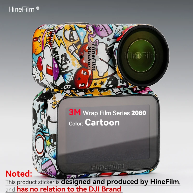 Hinefilm Skin لـ DJI Osmo Nano ملصق لاصق لكاميرا OsmoNano غطاء حماية يلتف الفيلم