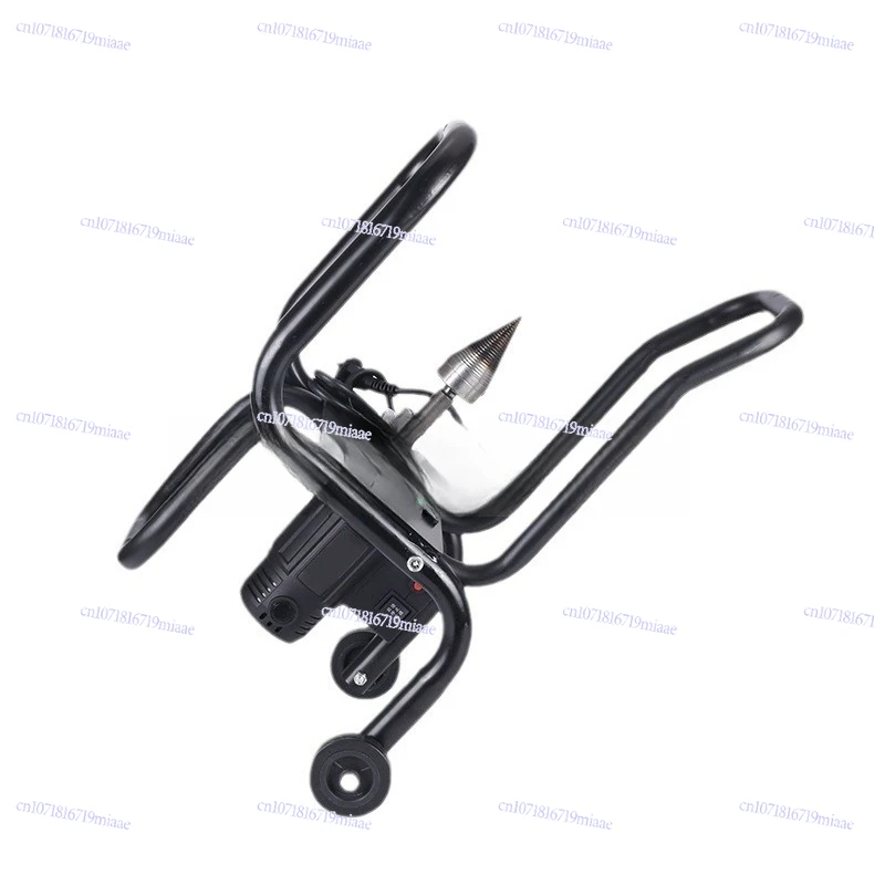 2200W stump wood splitter, guillotine type tree splitter, small electric woodworking machinery, round wood cutting machine