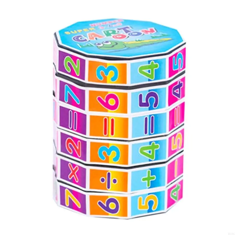 W89C CUBE MATH ARITMÉTICO APRENDIZAJE Toy Kids Rewards para regalos preescolar