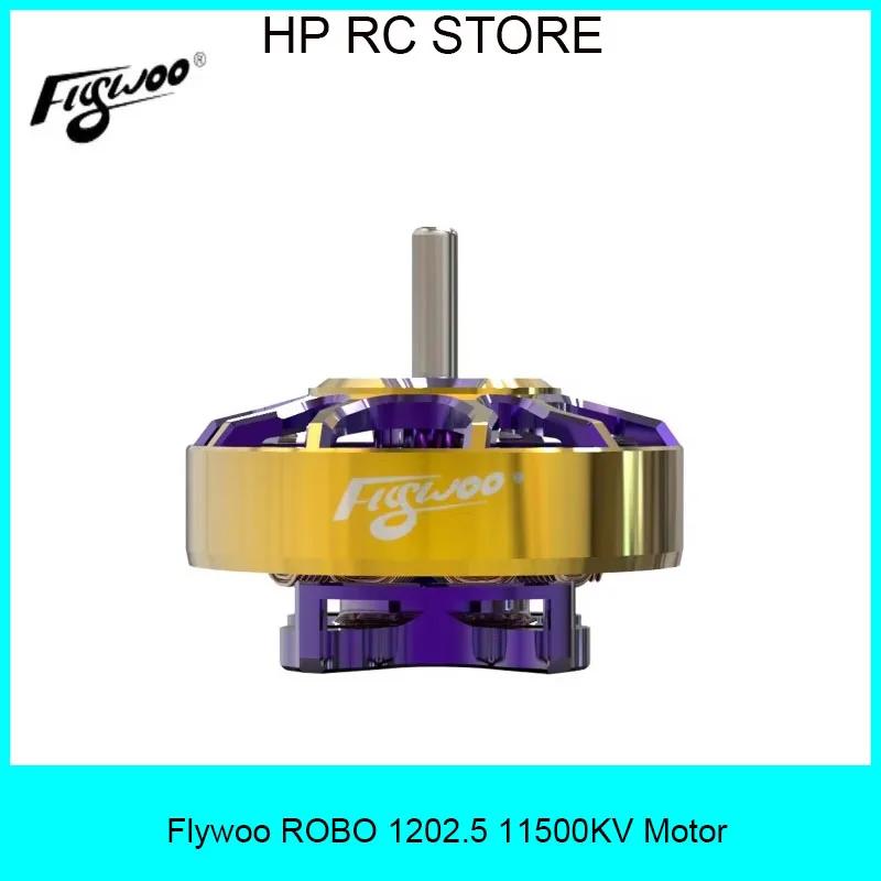 

Flywoo ROBO 1202.5 11500KV Brushless Motor - High-Efficiency for Ultralight Drones (Whoop/Zero Whoop)