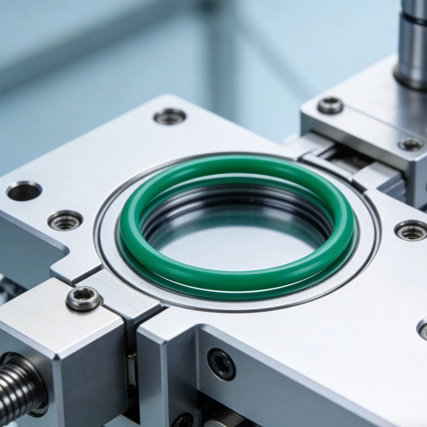 O-ring CS1/1.2/1.5mm wholesale Sealing element link FKM Green fluororubber gasket seal ring rubber elastic Free Shipping