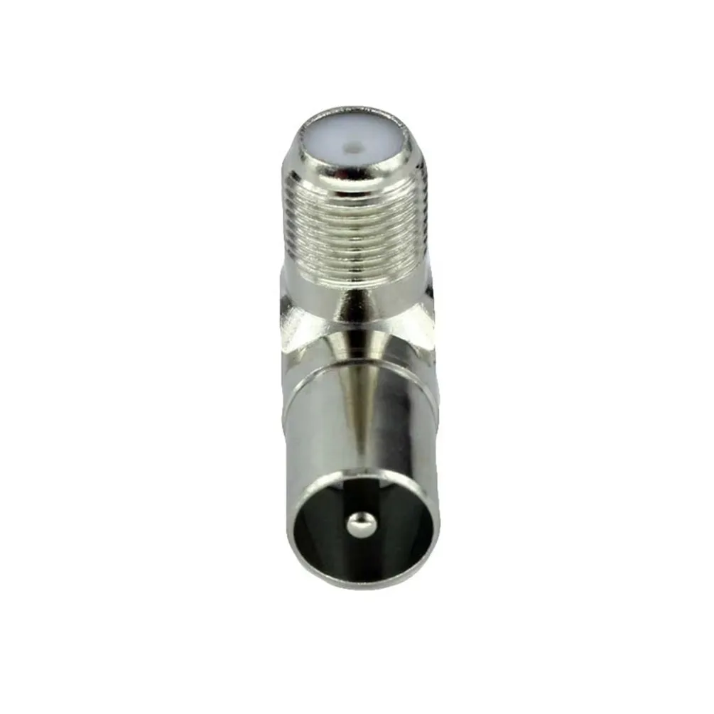 90° Right Angle F-Type Female to IEC Male Coaxial Adapter TV/Cable/Satellite Connector for Coax Cable | Premium Signal Stability - view 4