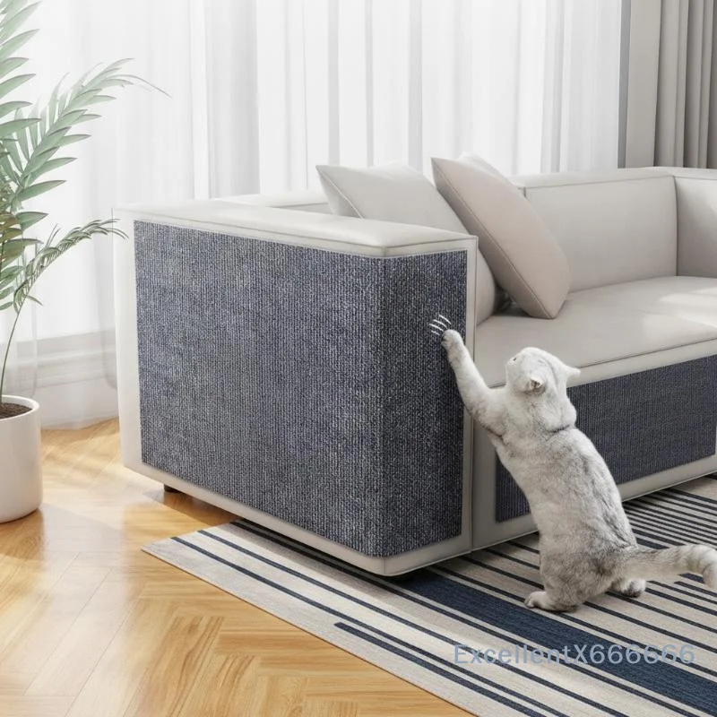 Cat Scratcher Sofa Protector Trimmable Lightweight Scratch Proof Board Easy to Install for Home Daily Use