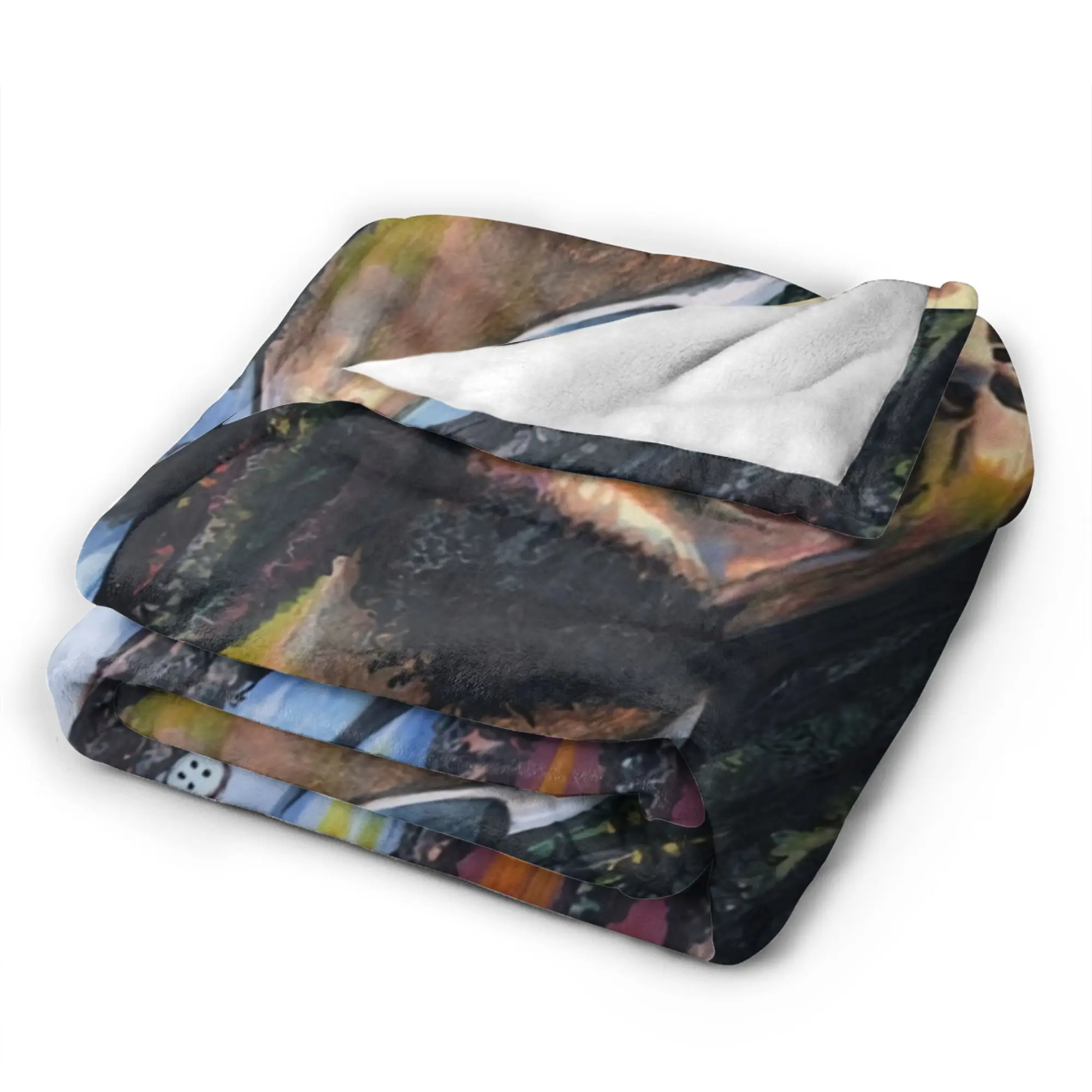 B-Bobs M-MarleyS One Love Flannel Blanket Spring  Super Warm Throw Blanket for Girls Boys Living Room Bedspread Sofa Bed Cover