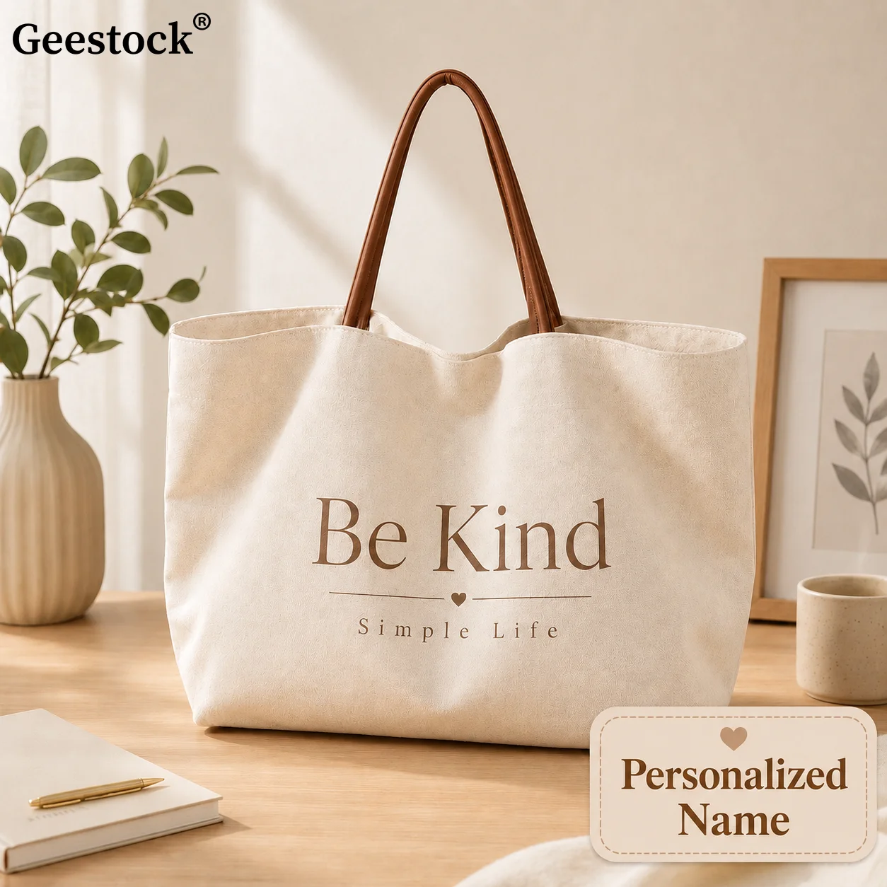 Photography Job - Geestock Tas Tote Kanvas Kustom untuk