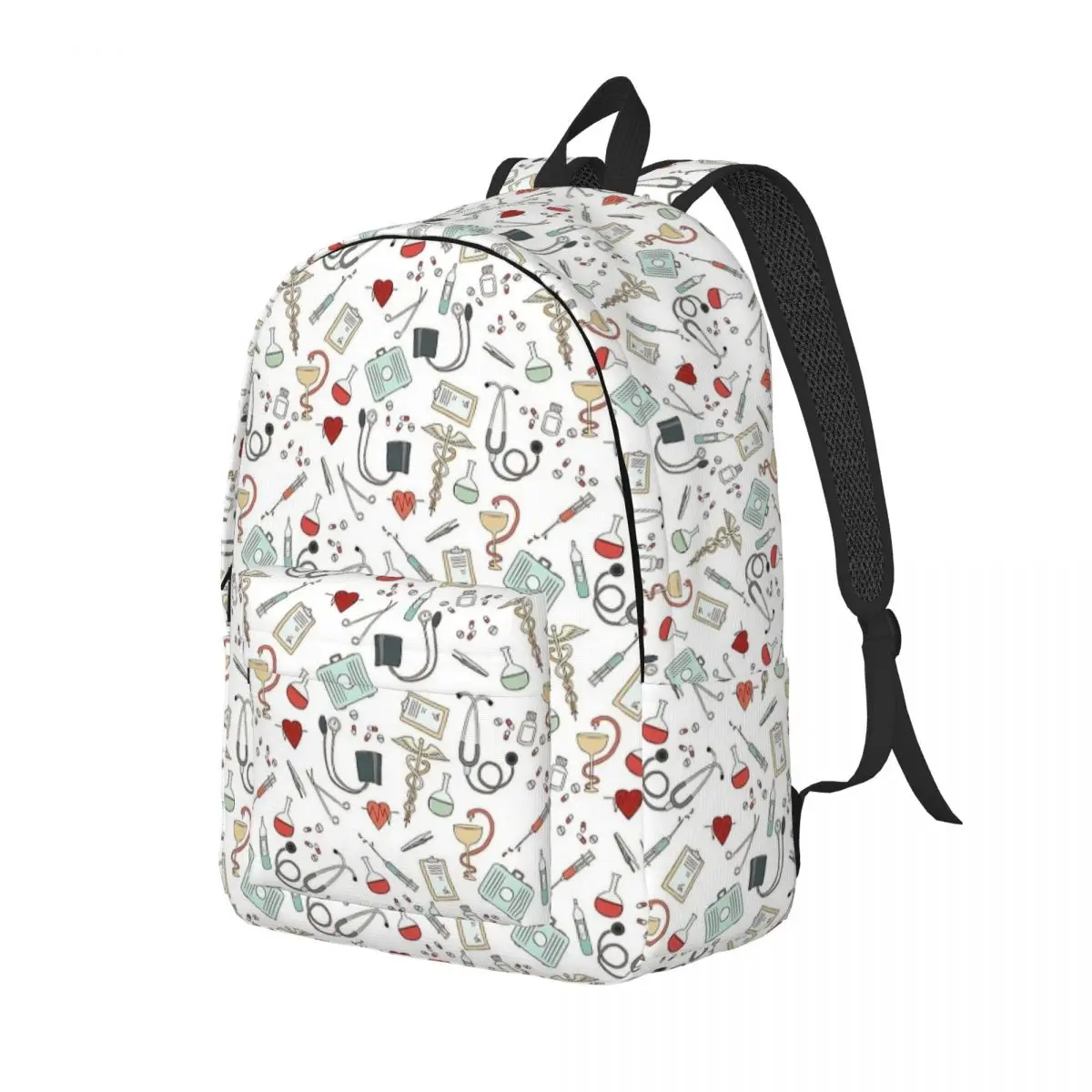 Enfermeira Escola Bookbag para Meninos e Meninas, Jardim de Infância Saco Primário, Mochila Infantil, Fundo de Ferramenta Médica, Presente do Estudante