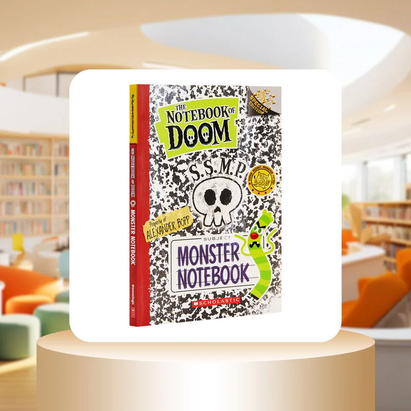 The Notebook Of Doom A Branches Special Edition  Monster Notebook Toy Cummings SCHO ZY 9781338157420 Book