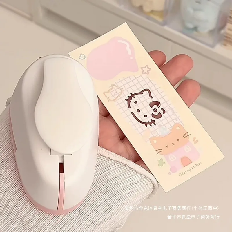 

Hello Kitty Embossing Tool Cartoon Kawaii Cat Pattern Student Handbook DIY Handmade Materials Children Toy Girl Gift Wholesale