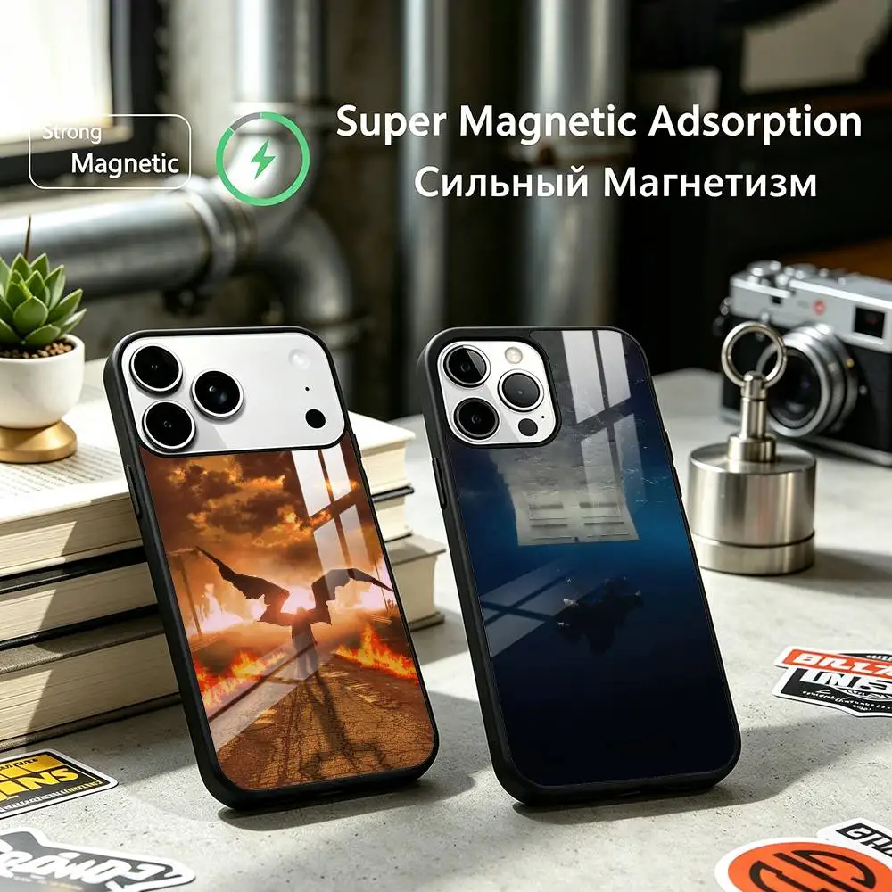 Billie E-Eilish Trending Singer Phone Case For iPhone17,16,15,14,13,12 Plus,Pro Allows magnetic wireless charging