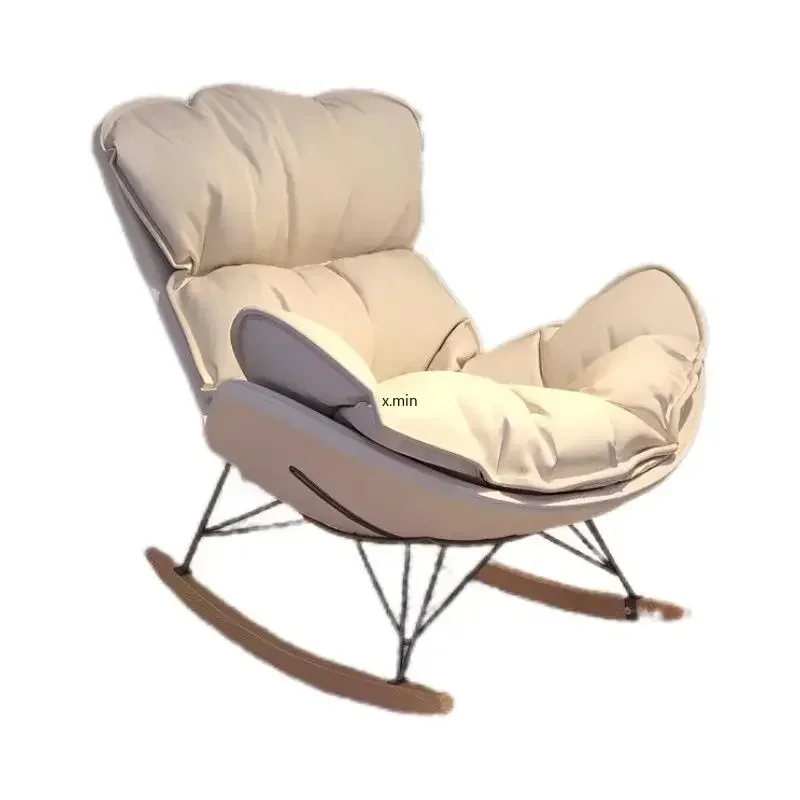 Rocking Chair Reclining Chair Adult Living Room Home Single Lounge Lazy Sofa Lobster Snail Chair  Furniture